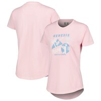 Women's Ahead Pink Genesis Invitational Aurora T-Shirt