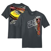Men's Team Penske  Charcoal Joey Logano Shell/Pennzoil Car T-Shirt