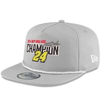 Men's New Era  Gray William Byron 2024 Daytona 500 Champion Golfer Adjustable Hat
