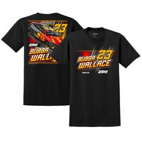 Men's 23XI Racing Black Bubba Wallace Car T-Shirt
