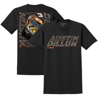 Men's Richard Childress Racing Team Collection  Black Austin Dillon Bass Pro Shops Car T-Shirt