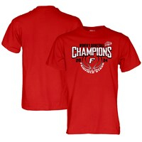 Unisex Blue 84  Red Fairfield Stags 2024 MAAC Women's Basketball Conference Tournament Champions T-Shirt