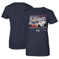 Women's Hendrick Motorsports Team Collection  Navy Chase Elliott  UniFirst Car T-Shirt