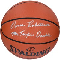 Oscar Robertson Milwaukee Bucks Autographed Spalding Indoor/Outdoor Basketball with "Mr. Triple Double" Inscription