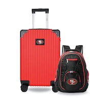 MOJO Scarlet San Francisco 49ers 2-Piece Backpack & Carry-On Luggage Set