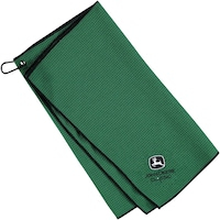 Ahead Green John Deere Classic Microfiber Golf Towel
