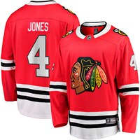 Men's Fanatics Branded Seth Jones Red Chicago Blackhawks Home Breakaway Player Jersey