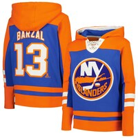 Youth Mathew Barzal Royal New York Islanders Ageless Must-Have V-Neck Name & Number Pullover Hoodie