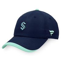 Men's Fanatics Branded Deep Sea Blue Seattle Kraken Authentic Pro Rink Pinnacle Adjustable Hat