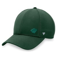 Women's Fanatics Branded Green Minnesota Wild Authentic Pro Road Structured Adjustable Hat