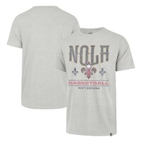 Men's '47 Gray New Orleans Pelicans 2021/22 City Edition Elements Franklin T-Shirt