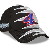 Men's New Era Black/Gray Kevin Harvick 9FORTY Zig Zag Snapback Adjustable Hat