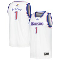 Men's adidas # Kansas Jayhawks Kansas Jayhawks Swingman Basketball Jersey