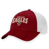 Men's Top of the World Maroon Boston College Eagles Breakout Trucker Snapback Hat