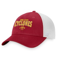 Men's Top of the World Cardinal/White Iowa State Cyclones Breakout Trucker Snapback Hat