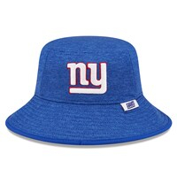 Men's New Era Heather Royal New York Giants Bucket Hat