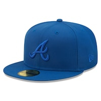 Men's New Era Royal Atlanta Braves Tonal 59FIFTY Fitted Hat