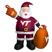 Virginia Tech Hokies 7' Inflatable Santa