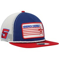 Men's New Era Blue/Red Kyle Larson Golfer Snapback Hat
