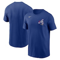 Men's Nike Royal Atlanta Braves 2023 City Connect Wordmark T-Shirt