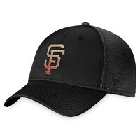 Men's Fanatics Branded Black San Francisco Giants Color Fade Trucker Snapback Hat