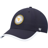 Men's '47  Navy West Virginia Mountaineers Microburst Clean Up Adjustable Hat