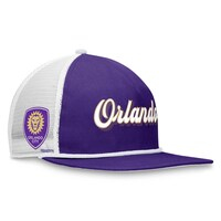Men's Fanatics Branded Purple/White Orlando City SC True Classic Golf Snapback Hat
