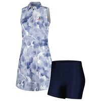 Women's 2023 U.S. Women's Open Puma White/Navy Cloudy Dress