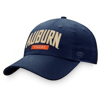 Men's Top of the World Navy Auburn Tigers Tame Adjustable Hat
