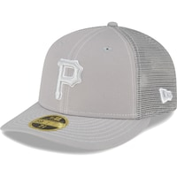 Men's New Era  Gray Pittsburgh Pirates 2023 On-Field Batting Practice Low Profile 59FIFTY Fitted Hat