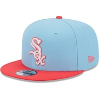 Men's New Era Light Blue/Red Chicago White Sox Spring Basic Two-Tone 9FIFTY Snapback Hat