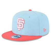 Men's New Era Light Blue/Red San Francisco Giants Spring Basic Two-Tone 9FIFTY Snapback Hat