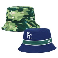 Men's New Era Royal Kansas City Royals Reverse Bucket Hat