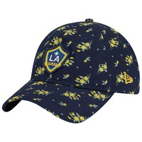 Women's New Era Navy LA Galaxy Bloom 9TWENTY Adjustable Hat