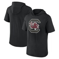 Men's Fanatics Branded  Black South Carolina Gamecocks Primary Logo Hoodie T-Shirt