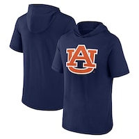 Men's Fanatics Branded  Navy Auburn Tigers Primary Logo Hoodie T-Shirt