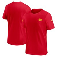 Men's Nike  Red Kansas City Chiefs Sideline Coach Performance T-Shirt