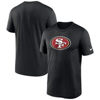 Men's Nike  Black San Francisco 49ers Legend Logo Performance T-Shirt