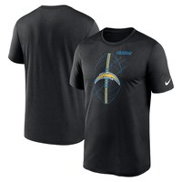 Men's Nike  Black Los Angeles Chargers Legend Icon Performance T-Shirt