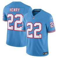 Men's Nike Derrick Henry Light Blue Tennessee Titans Vapor F.U.S.E. Limited Jersey