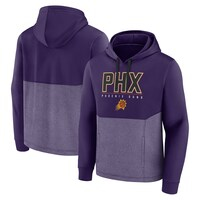 Men's Fanatics Branded  Purple Phoenix Suns Successful Tri-Blend Pullover Hoodie