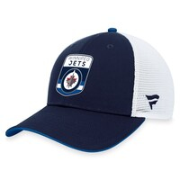 Men's Fanatics Branded  Navy Winnipeg Jets 2023 NHL Draft On Stage Trucker Adjustable Hat