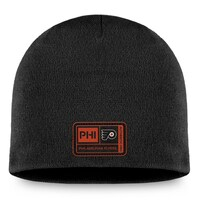 Men's Fanatics Branded  Black Philadelphia Flyers Authentic Pro Training Camp Knit Hat