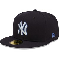 Men's New Era Navy New York Yankees Monochrome Camo 59FIFTY Fitted Hat