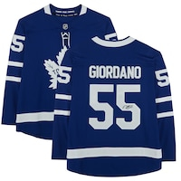 Mark Giordano Toronto Maple Leafs Autographed Blue Fanatics Breakaway Jersey