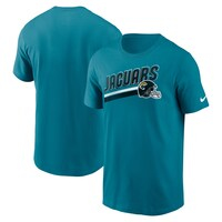 Men's Nike Teal Jacksonville Jaguars Essential Blitz Lockup T-Shirt