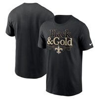 Men's Nike  Black New Orleans Saints Local Essential T-Shirt