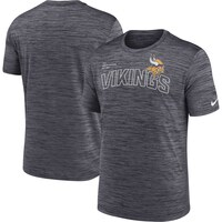 Men's Nike  Black Minnesota Vikings Velocity Arch Performance T-Shirt