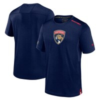 Men's Fanatics Branded  Navy Florida Panthers Authentic Pro Performance T-Shirt