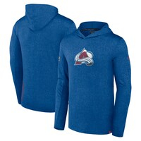 Men's Fanatics Branded  Blue Colorado Avalanche Authentic Pro Lightweight Pullover Hoodie
